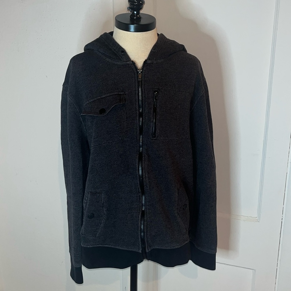 Vintage Y2K Tony Hawk skater tech jacket